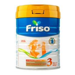 Packshot of Friso® 3 800g tin Netherlands